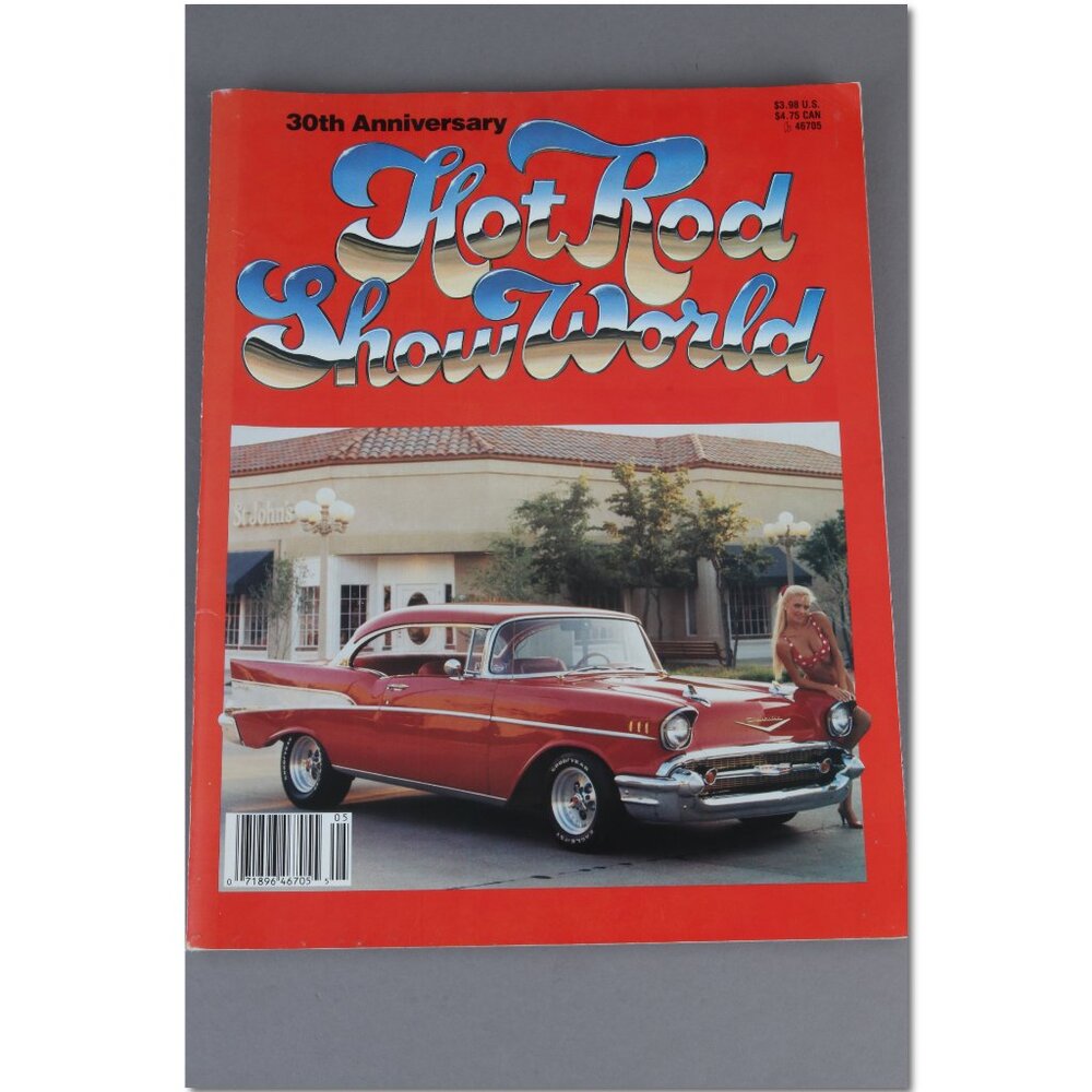 Hot Rod Show World magazine 30th anniversary from 1990